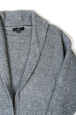 Gray Knit Cardigan